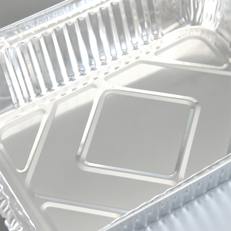 1900ml avlångt aluminiumfoliebehållare IK260