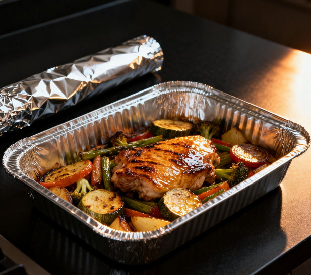 Är matlagning i aluminiumfolie säker? Myter vs fakta